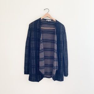 Stitch Fix 41 Hawthorn Textured Open‎ Front Cardigan Sweater XS